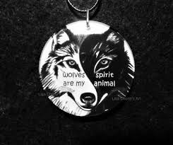 Wolves Are My Spirit Animal Pendant Yin Yang Wolf Spiritual Unisex Gift Totem Ebay Unisex Gifts Animal Totem Necklace Yin Yang Wolf
