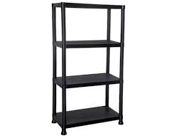 4 tier industrial heavy duty racking shelf storage unit garage home office tidy 5053878510275 ebay shelving plastic shelves pallet wall ideas