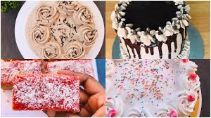 Whisk together the dry ingredients in a large bowl. 4 Easy Cake Recipes Without Oven Simple Birthday Cakes At Home How To Make Cake Without Oven Youtube