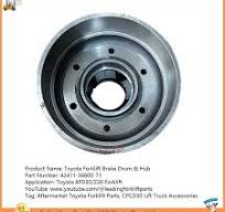 China 42411-36600-71 | Forklift Brake Drum & Hub ...