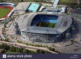 1894 this is our city 6 x league champions#mancity ℹ@mancityhelp. Luftaufnahme Von Manchester City Fc Etihad Stadium Stockfotografie Alamy