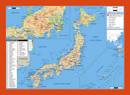 Maphill is the largest map gallery on the web. Physical Map Of Japan Maps Of Japan Maps Of Asia Gif Map Maps Of The World In Gif Format Maps Of The Whole World