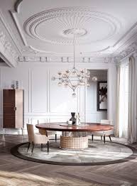 Erfahren Sie Wie Sie Coved Ceilings Verwenden Um Ihr Interieur Zu Verbessern Ceilings Coved Erfahren Luxury Home Decor Modern Dining Room House Interior