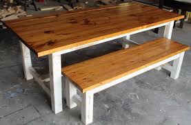 Puritan Pine Table Top With Distressed Milk Paint Base Refurbished Furniture Coffee Table Pine Table