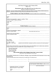 Hi, jikalau pekerja masih dikehendaki menolak 11%, majikan akan isi borang khas 17a, lepas tu email kepada website mana? Borang Uma 7 Fill Out And Sign Printable Pdf Template Signnow