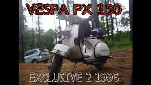 Oct 20, 2020 · vespa exclusive 2 menolak pelan, tampang racing banyak part aftermarket, keren buat diajak nongkrong. Review Vespa Px150 Exclusive 2 1996 Youtube