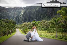 Ho Omaluhia Botanical Garden Oahu Hawaii Botanical Gardens Wedding Hawaii Wedding Photographer Hawaii Wedding Photography