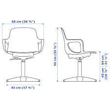 odger swivel chair anthracite ikea in 2021 swivel chair beige ikea