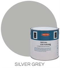 See more ideas about grey exterior, pole barn homes, metal building homes. Protek Royal Exterior Wood Paint 5 Litres Silver Grey Elbec Garden Buildings
