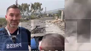 Chilling video: The moment a missile struck metres away from RT journalist in Lebanon