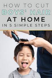 A boys haircut may not be as hard as you think. How To Cut Boys Hair Less Than 15 Minutes Fun Cheap Or Free