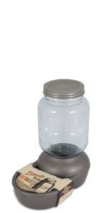 This project has been on my to do list for quite a while! Pet Supplies Petmate Mason Gravity Waterer For Dogs And Cats 1 Gallon Amazon Com