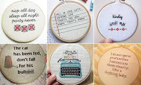 You will find dozens of free crossstitch patterns to suit your every need. Cross Stitching Isn T Just For Grannies Daily Mail Online