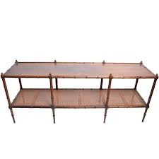 Find the best wicker & rattan console tables for your home in 2021 with the carefully curated selection available to shop at houzz. Faux Bamboo And Rattan Console Table By Baker Furniture At 1stdibs