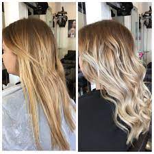 Icy Blonde With A Root Drag