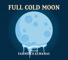 full moon on december 12 2019 the full cold moon the old