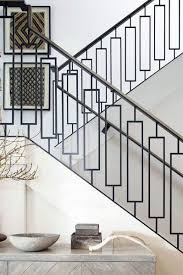 Contemporary railings, interior, iron and wood stairs, staircases, view our recent work! Top 70 Best Stair Railing Ideas Indoor Staircase Designs