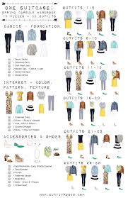 Outfit Posts Capsule Outfits Spring Capsule Wardrobe Capsule Wardrobe Checklist