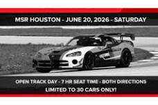 Lone Star Apex Open Track Day - MSR Houston / June...