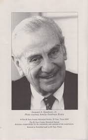 THE EL PASO COUNTY HISTORICAL SOCIETY Volame 4S-, No. 1 · El Paso, Texas ·  SpRing, .2000