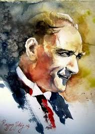 Ressam Rezzan Yildiz Poertre Resimleri Resim Turk Sanati