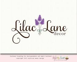 Lilac Lane Decor Logo Decor Logo Flower Logo Logo Design Inspiration
