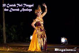 Pada bentuk tunggal ini, gerak tarinya bisa merupakan penggambaran dari suatu. 50 Contoh Tari Tunggal Dan Daerahnya Di Indonesia Blogsiana Com