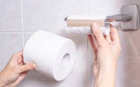 Modern toilet paper holder with floating vanities 6. How To Install A Toilet Paper Holder The Home Depot