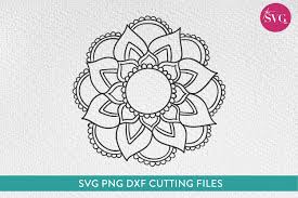 Download Simple Cricut Mandala Monogram Simple Mandala Svg Novocom Top