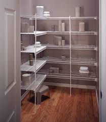 L Shaped Metal Wire Closet Organizer Idea Consisting Of Wire Shelving System Of Small Closet Or Pantry Shelving Closet Organizing Systems Small Closet Shelving