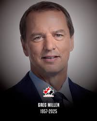 We are saddened by the passing of Team Canada alumnus Greg Millen, who wore  the 🍁 at #MensWorlds in 1982. Our condolences to his family, friends and  colleagues. ❤️ Nous sommes attristés