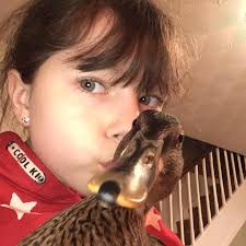 Izzy and Her Duckling