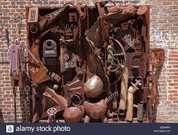 Metal Sculpture Face High Resolution Stock Photography And Images Alamy