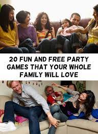 26 Incredibly Simple Party Games That Are Fun At Any Age Party Games Family Fun Night Christmas Party Games