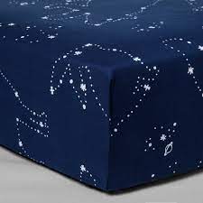 They wash beautifully and will guarantee sweet dreams night after night. Fitted Crib Sheet Constellation Cloud Island Navy Target