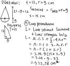 Maybe you would like to learn more about one of these? Kunci Cara Cari Luas Volume Kerucut Bola Tabung Bangun Ruang
