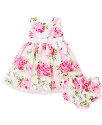 Little Me Baby Girls Rose Dress Kids Baby Girl 0 24 Months Macy S Childrens Dress Clothes Little Girl Dresses Kids Dress