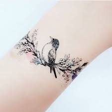 Small flying bird tattoo design on men ankle. Pretty Lovebirds Tattoo By Paperself Styled By Vivian861207 Www Paperself Com Tattoos Lovebird Tattoo Pretty Tattoos