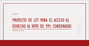 Sufragio universal, derecho de sufragio, elegidos por sufragio, sufragio directo, sufragio activo y pasivo Presentacion De Proyecto De Ley Sobre El Derecho Al Sufragio Universal