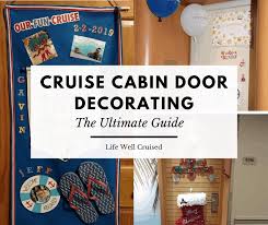 How to decorate a door? Cruise Cabin Door Decorations The Ultimate Guide For Cruisers Life Well Cruised