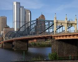 Image of John A. Roebling Smithfield Street Bridge