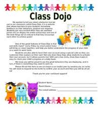 Class Dojo Parent Letter Class Dojo Letter To Parents Teacher Preparation