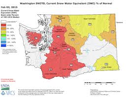 cascade snowpack continues to shrink