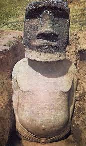 Moʻai /ˈmoʊ.aɪ/ (listen), or moai (spanish: Apparently Easter Island S Heads Have Bodies Artnet News
