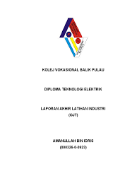 Terima sangat2 kalau ada and contoh laporan yang zharif bagi sangat membantu. Laporan Akhir Ojt Farhana 3
