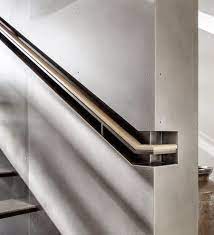 Private House Stuart Silk Architects Metal Stair Railing Metal Stairs Architecture Details