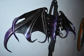 Black And Purple Dragon Wings Large Wearable Dragon Bat Vampire Wings Black Purple Ones Available Now Wearable Purple Dragon Wings