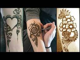 Mehndi is an old indian traditional and ceremonial art form applied with henna. Simple Tattoo Mehndi Designs Latest Tattoo Henna Art Youtube