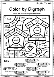 Digraph Worksheets Sh Ch Th Wh Phonics Kindergarten Kindergarten Learning School Worksheets
