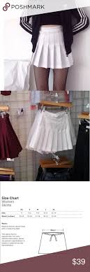 American Apparel White Pleated Tennis Skirt Xs American